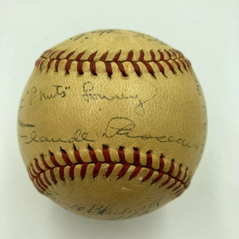 1946 All Star Game Team Signed National League Baseball Stan Musial JSA COA - Image 2 of 4