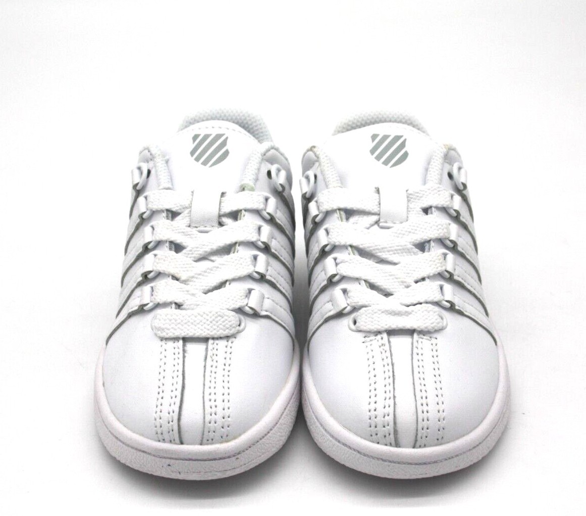 K SWISS CLASSIC VN 53343-101-M WHITE/WHITE YOUTH KID LITTLE KIDS