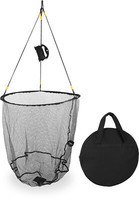 Faltbarer Spundwandkescher Gummiert (Durchmesser: 65 Cm) Mit 11 M Zugseil