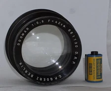 C.P. Goerz DOGMAR f5.5 42cm 420mm 16 1/2" Ultra Large Format 8x10, 11x14 Lens
