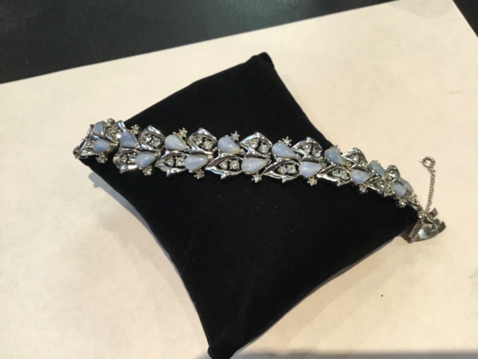 VINTAGE AUTHENTIC SIGNED ROUSSEAU LIGHT BLUE FRUI… - image 1