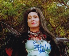 SIAN PHILLIPS signed Autogramm 20x25cm STAR WARS EWOKS in Person autograph COA