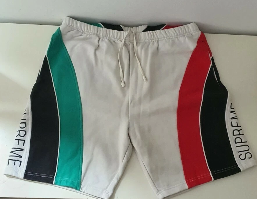 SS20 Supreme Milan Sweatshort Blanc Taille L Short Sweat Court