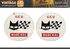 S.e.v. Marchal 880 882 889 Padded Spot Fog Rally Light Cover Dia. 7inch Z214x2 S.e.v. Marchal 880 882 889 Padded Spot Fog Rally Light Cover Dia. 7inch Z214x2