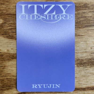 Ryujin Official Photocard Itzy Cheshire Limited Edition Genuine