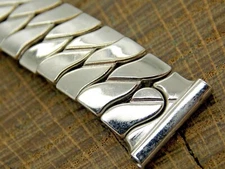 Vintage NOS Unused Speidel Stainless Steel Expansion 16mm Watch Band Bracelet