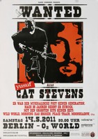Cat Stevens - Wanted , Berlin 2011 | Konzertplakat | Poster