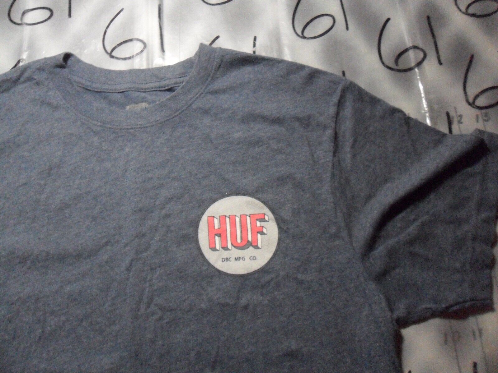 Medium HUF DBC MFG CO World Wide Skate T Shirt