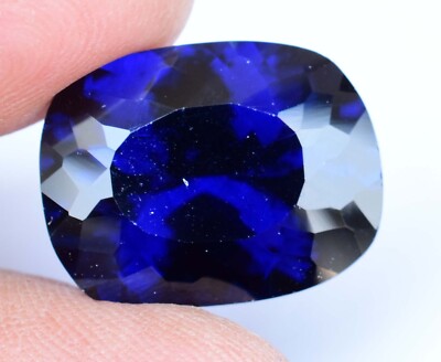 Stunning Natural Deep Blue D Block Tanzanite 19.15 CT Certified Loose Gemstone
