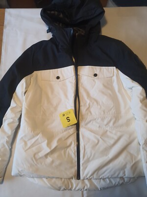 Pajar Canada Damen Skijacke mit Kapuze Größe S schwarz/weiß