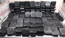 83 Harris M/A-COM MACOM LS102824V1 R1A Mobile Radio Speakers Lot W/ Brackets