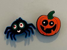 Croc Charms Spider And Jack O Lantern Halloween