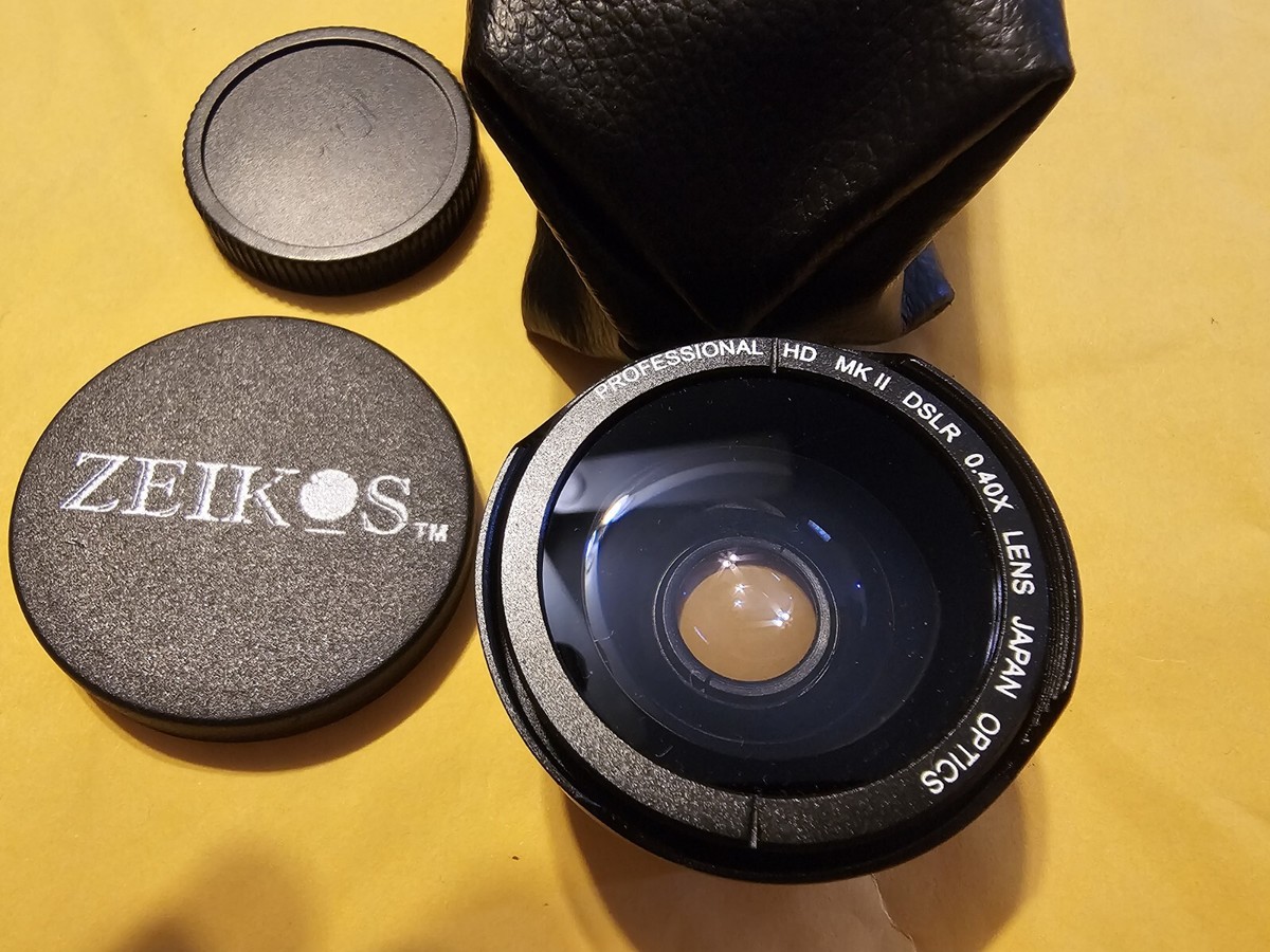 Zeikos Vintage Camera Lens MK II 2 DSLR Pro HD .40x Japan | eBay