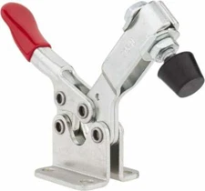 DE-STA-CO 215-U Horizontal Handle Hold Down Action Clamp: U-Bar, Flanged Base