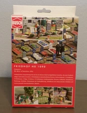 Busch Friedhof Cemetery 1090 HO scale NIB