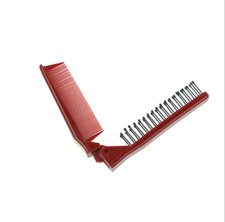 3pcs Folding Hair Compact Travel Brush Comb Pocket Size Car Purse Bag Men Women