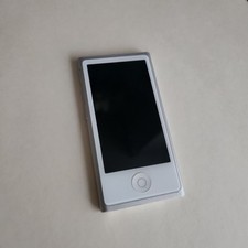 Apple iPod Nano 7th Gen Silver 16 GB Model A1446 MD480LL WITH MUSIC