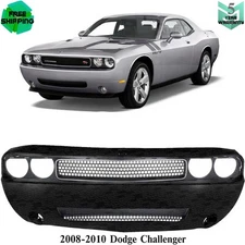 Front Bumper Cover Fascia & Grille Assembly Kit For 2008-2010 Dodge Challenger