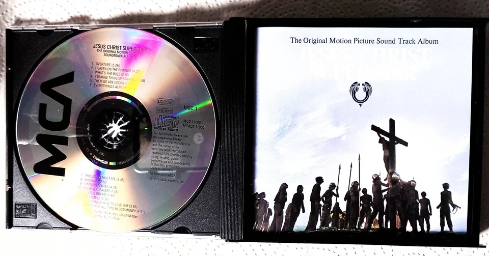💡 2 CD - Jesus Christ Superstar -The Original Motion Picture Sound Track (1990) - Bild 4 von 4