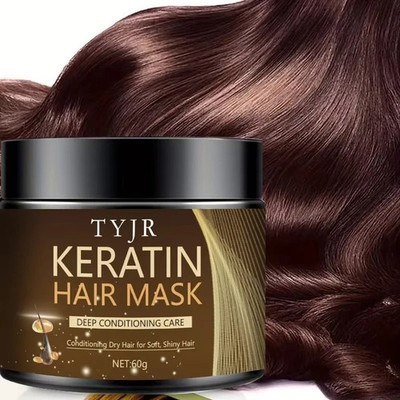 Keratin Hair Mask Protein Repair Treatment For Dry Damaged Frizzy Hydrating Care