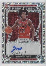 2021-22 Panini Prizm Fast Break Rookie Auto Ayo Dosunmu #FBR-AYO Auto 1an8