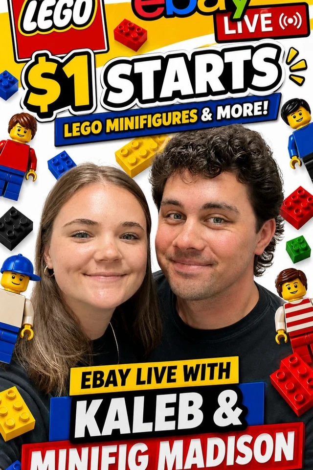 $1 Starts - LEGO Minifigures, Sets & More!