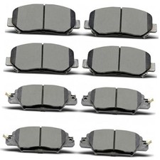 8pcs Ceramic Disc Brake Pads Front Rear Fit For Mazda Cx-5 2016-2021 8pcs Ceramic Disc Brake Pads Front Rear Fit For Mazda Cx-5 2016-2021