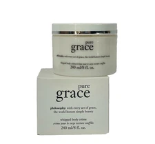 Philosophy Pure Grace Whipped Body Creme ~ Full Size (240 ml / 8 fl oz) ~ NEW