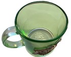 Zelda Green Glass Mug Hylian Shield and Master Sword emblem — photo 4