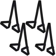 4 Pcs Yoga Mat Strap, Adjustable Yoga Mat Carrier Strap Yoga Mat Sling, Multi...