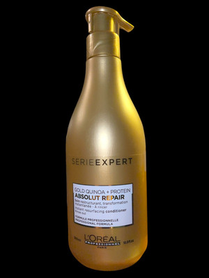 L'OREAL Serie Expert Absolut Repair Gold Quinoa + Protein CONDITIONER 16.9 oz