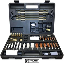 Universal Gun Cleaning Kit for Shotguns Rifles Muzzle Loaders Handguns Pistols