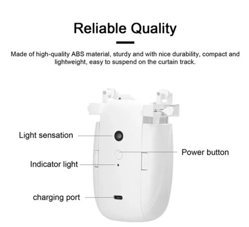 Smart Wi-Fi Curtain Opener Motor Robot (Single Unit) - Picture 2 of 3