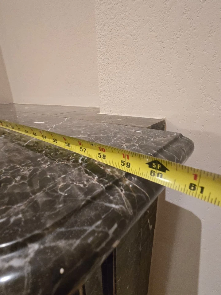 HERMOSA REPISA CHIMENEA MÁRMOL ESTILO FRANCÉS  Foto 4 de 4