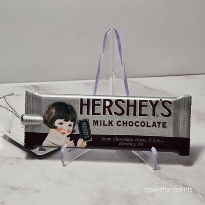 NEW, HERSHEY'S MILK CHOCOLATE BAR CHRISTMAS ORNAMENT