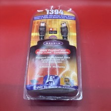 Belkin 1394 1.8 Meters Apple FireWire And Sony i.Link Compatible Unopened New