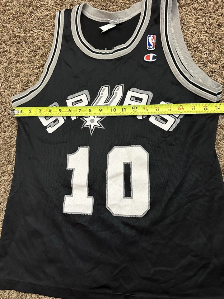Camiseta deportiva vintage Champion San Antonio Spurs Dennis Rodman talla mediana Foto 2 de 4