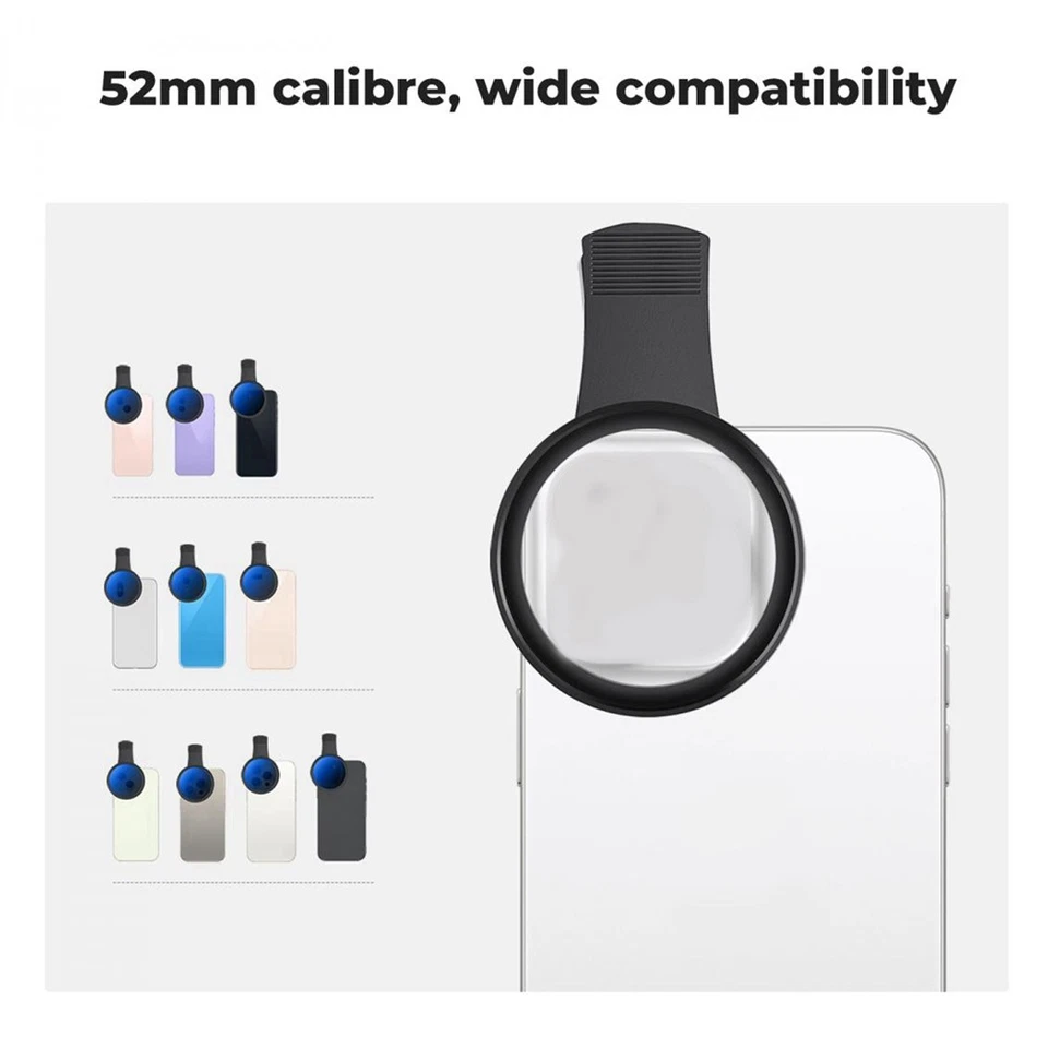 52mm Phone ND  ND2 to ND400 Clip-on Variable Neutral Density  for Phone2673 - Image 4 of 4