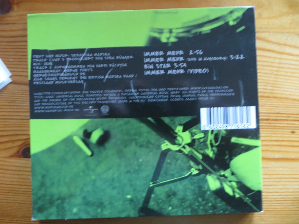 Madsen: Immer Mehr (3 Track Maxi + Video) - Bild 2 von 2