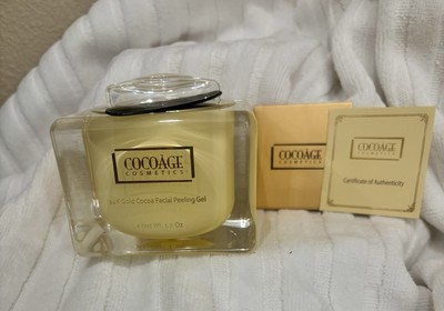 NIB COCOAGE Cosmetics 24K Cocoa Facial Peeling Gel 1.7 fl oz / 50 ml 