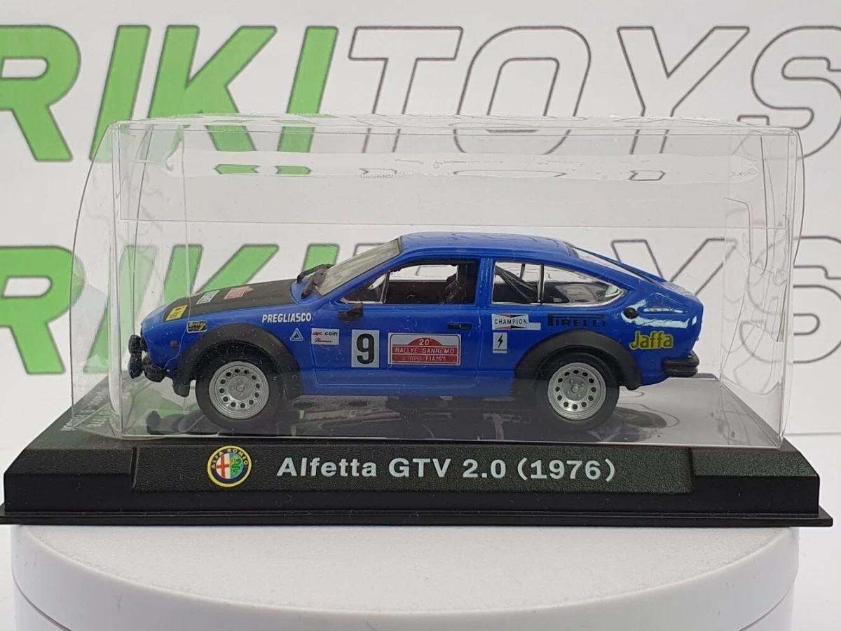 Décalcomanie pour miniature 1/43 ALFA GTV 43 - Rallye de Spa 1985