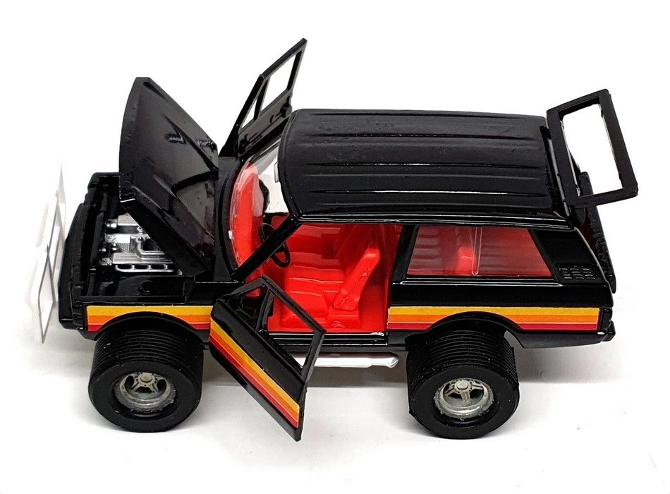 Dinky Toys Appx 10cm de comprimento fundido 203 - Range Rover personalizado - Preto - Imagem 4 de 4