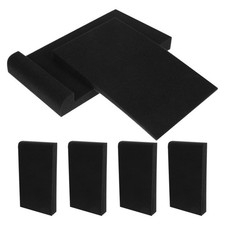 5 Pcs Speaker Isolation Pads Studio Monitor Desktop Shockproof Cushion