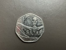 2016 Team GB Rio Olympics Swimming 50p Fifty Pence Coin Circulated