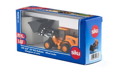 Siku Super Radlader JCB 457 WLS 1789 Bagger Baumaschine Baufahrzeug 1:87 Neu