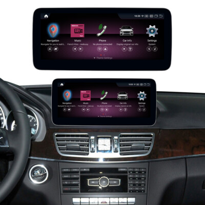 12.3'' Android 13 Touch Screen for Benz W212 E Class 2013-2015 Built in CarPlay