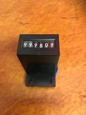 Line Seiki MCU-6CY 115VAC Totaliser / Counter Base Mount