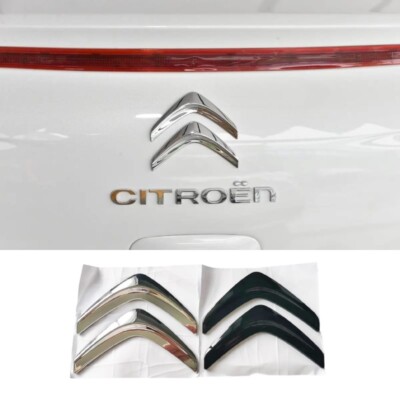 1PCS Für CITROËN Logo hinten Embleme Ornamente ABS Citroen AIRCROSS C5