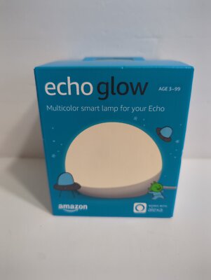 Amazon Echo Glow Smart Lamp Multicolor for use with Compatible Alexa Device