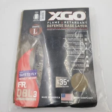 XGO Shirt Combat Shirt DBL3-FR Flame Retardant Base Layer OCP Camo Men's Large